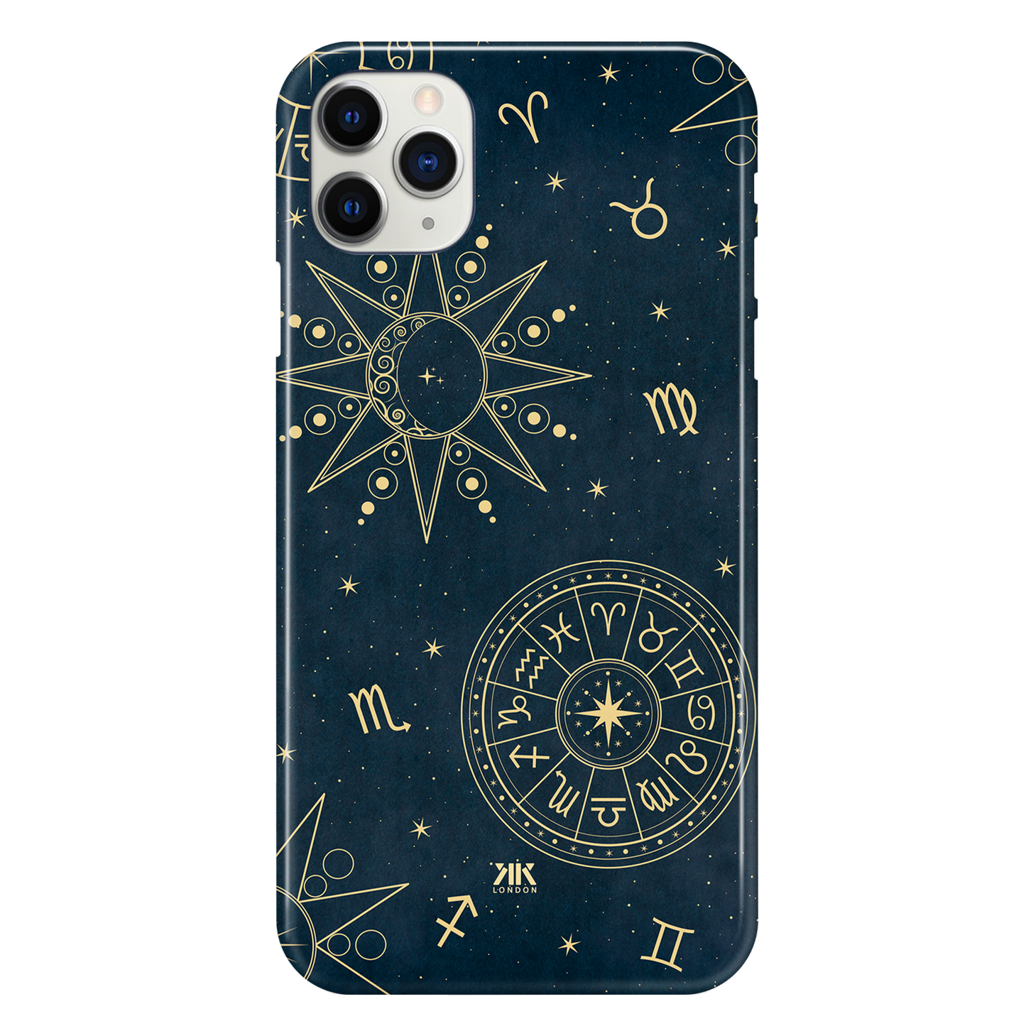 Blue astronomy phone case