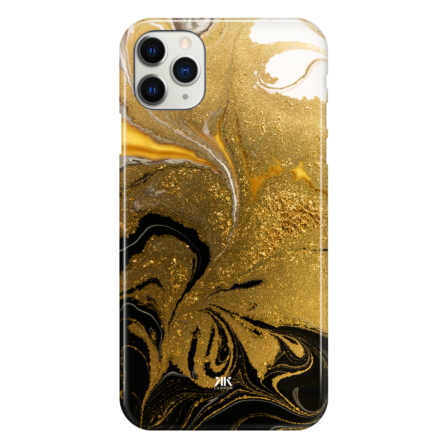 Marble Black and Gold Phone Case