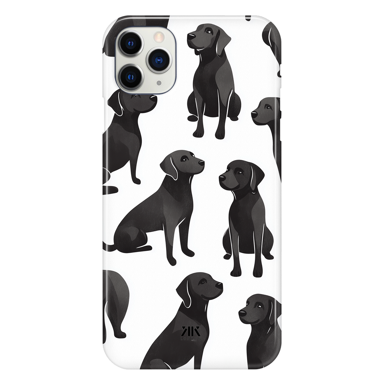 Black Dogs Phone Case