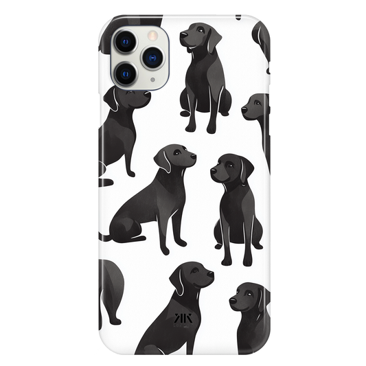 Black Dogs Phone Case