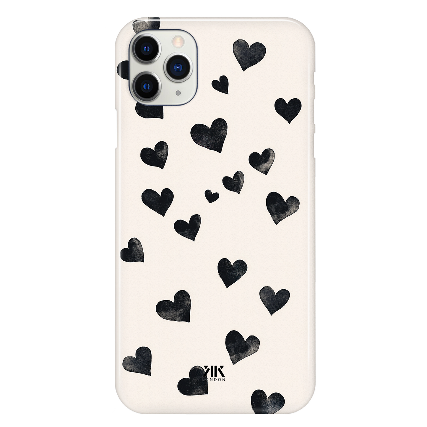 Black Hearts Phone Case