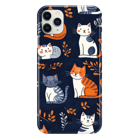 Blue Cats Phone Case