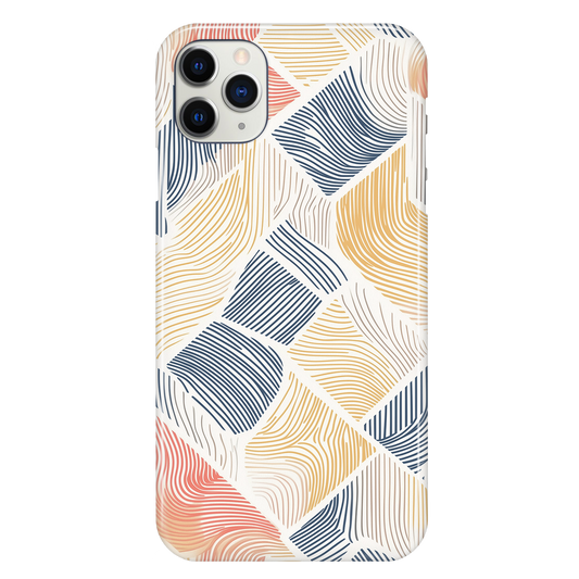 Coloured Lines Phone Case