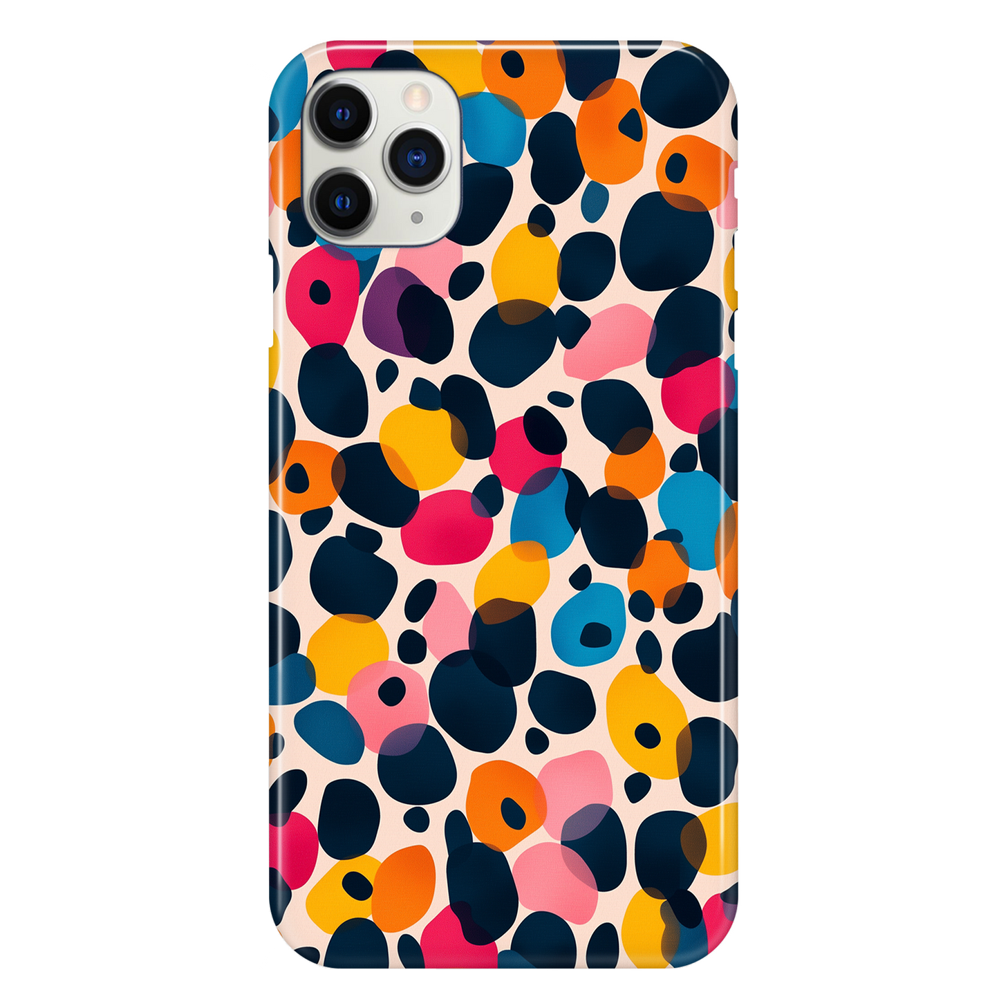 Coloured Cheetah Phone Case