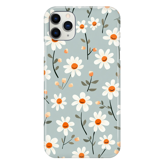 Daisies on Blue Phone Case