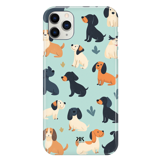 Blue Dogs Phone Case