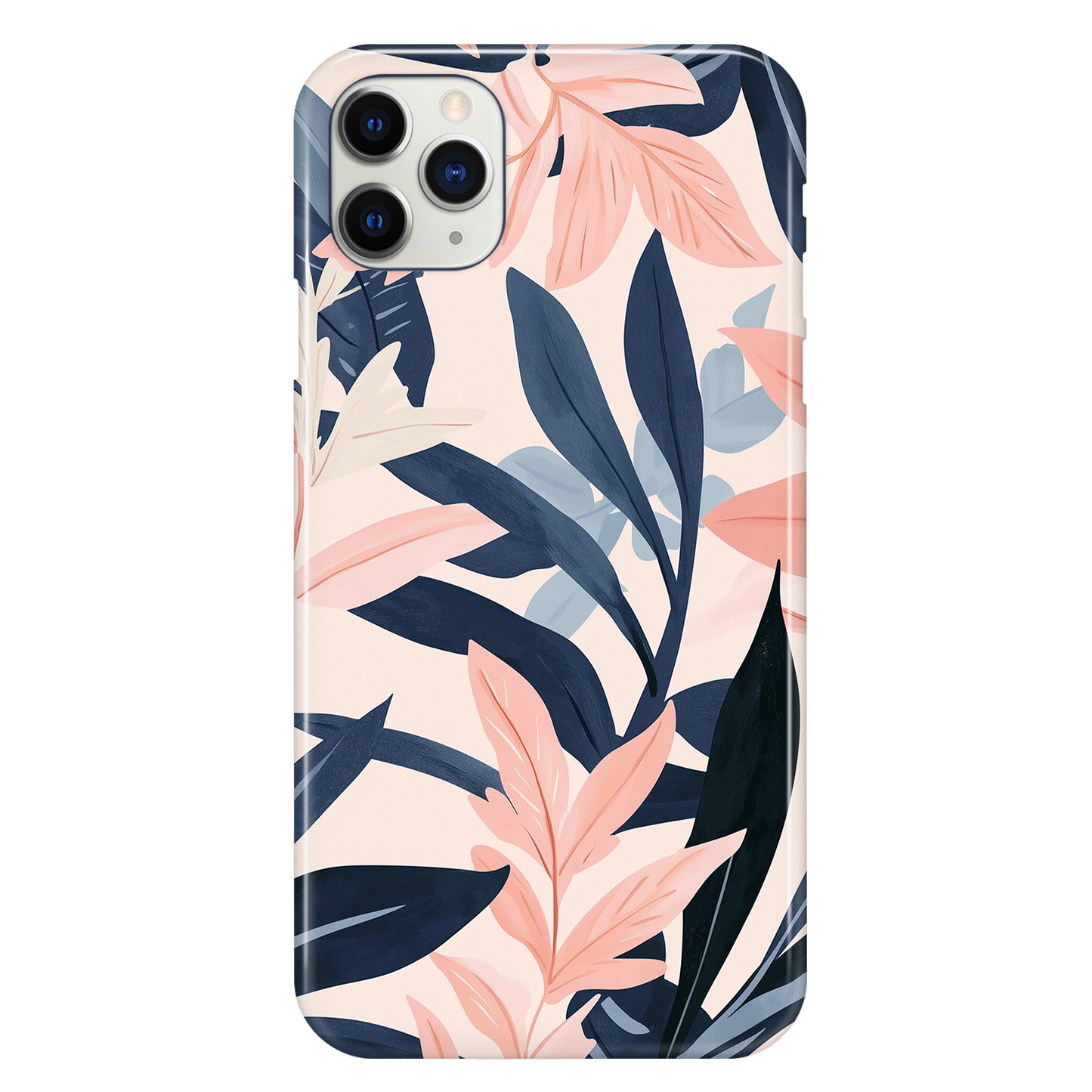 Pink Leaves Phone Case