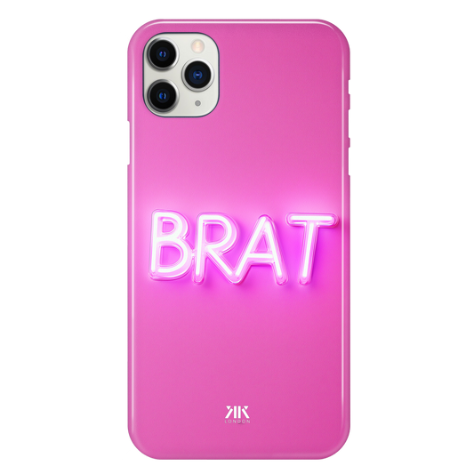 Pink Brat Phone Case