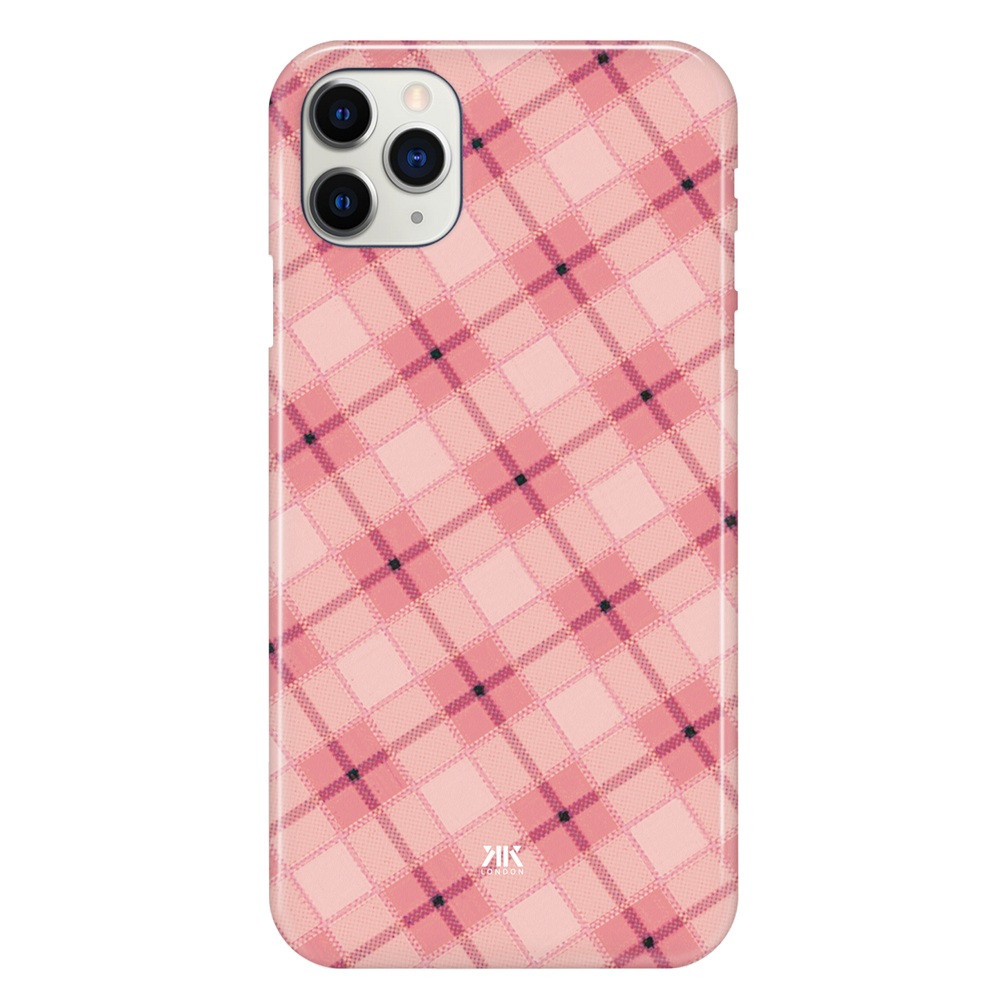 Pink Tartan Pattern Phone Case