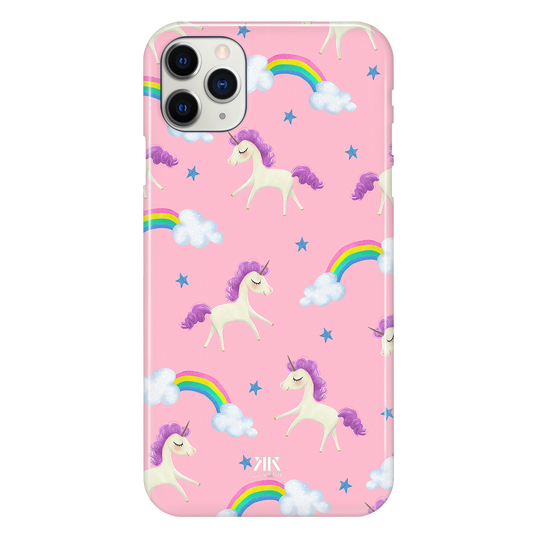 Pink Unicorn Pattern Phone Case