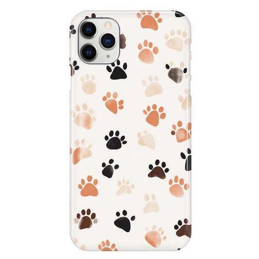 Puppy Paw Prints Phone Case